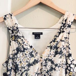Bright floral Club Monaco maxi dress, size 0